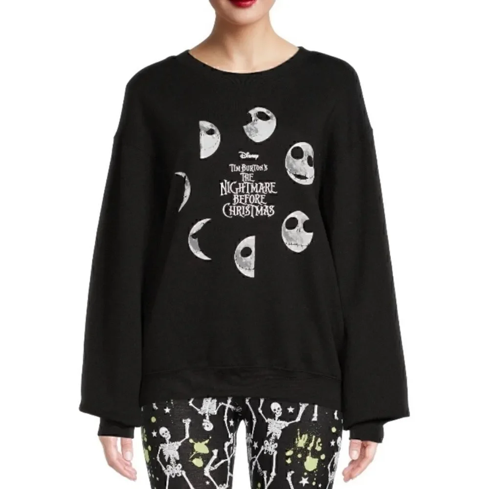 Disney nightmare before Christmas crewneck sweatshirt size medium